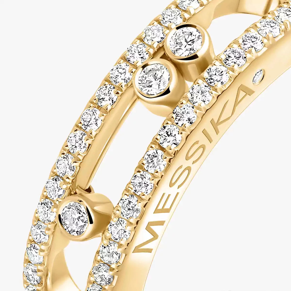 [Lume Jewels] Baby Move Gold Diamond Pave_ Ring