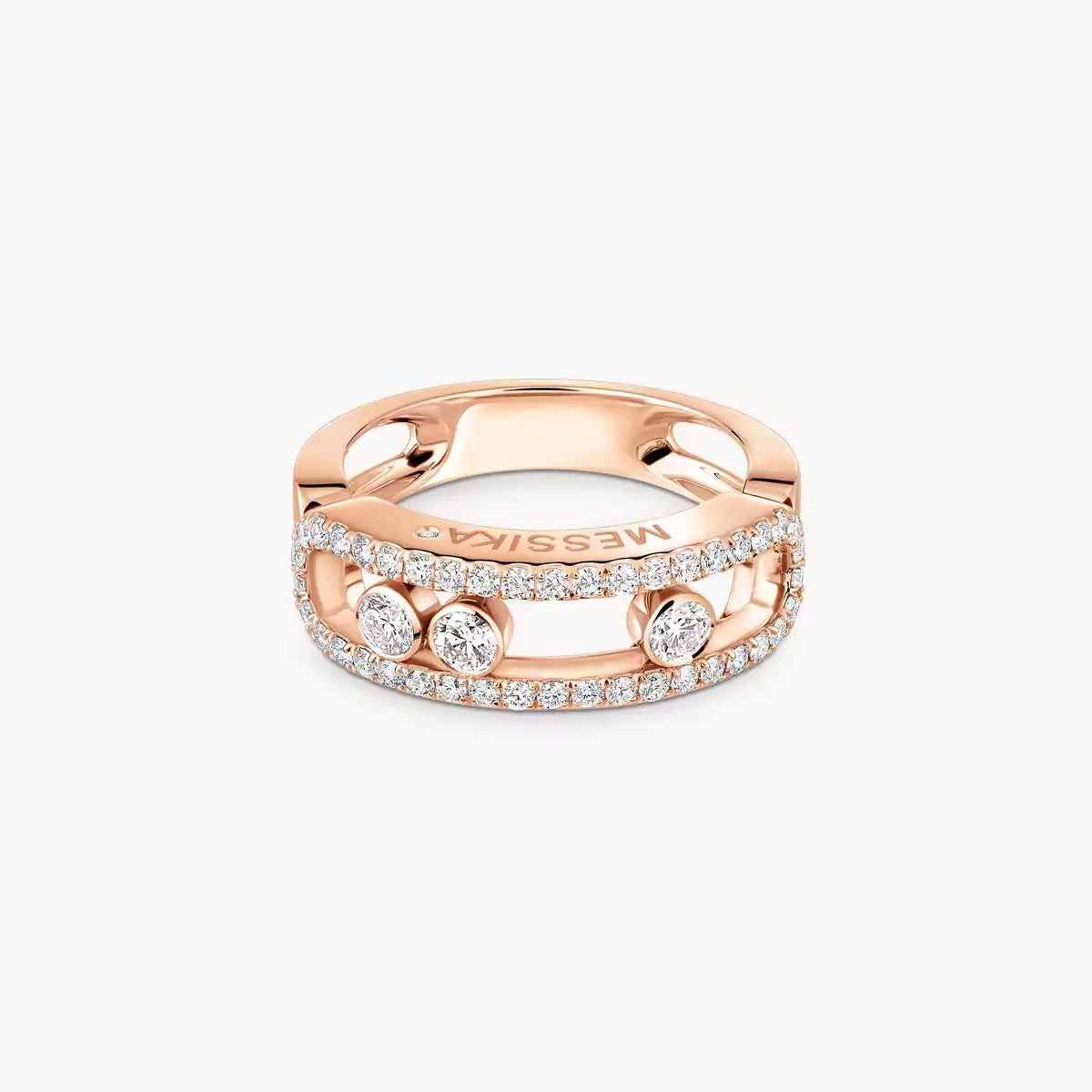 [Lume Jewels] Move Gold Diamond Pave_ Ring