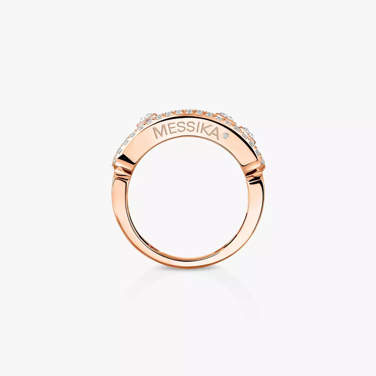 [Lume Jewels] Move Gold Diamond Pave_ Ring