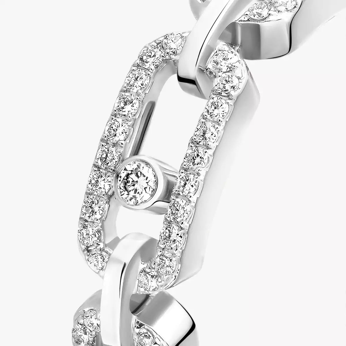 [Lume Jewels]Move Link Pave_-Set Diamond Ring in Gold