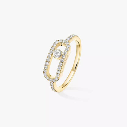 [Lume Jewels]Move Uno Diamond Ring in Gold