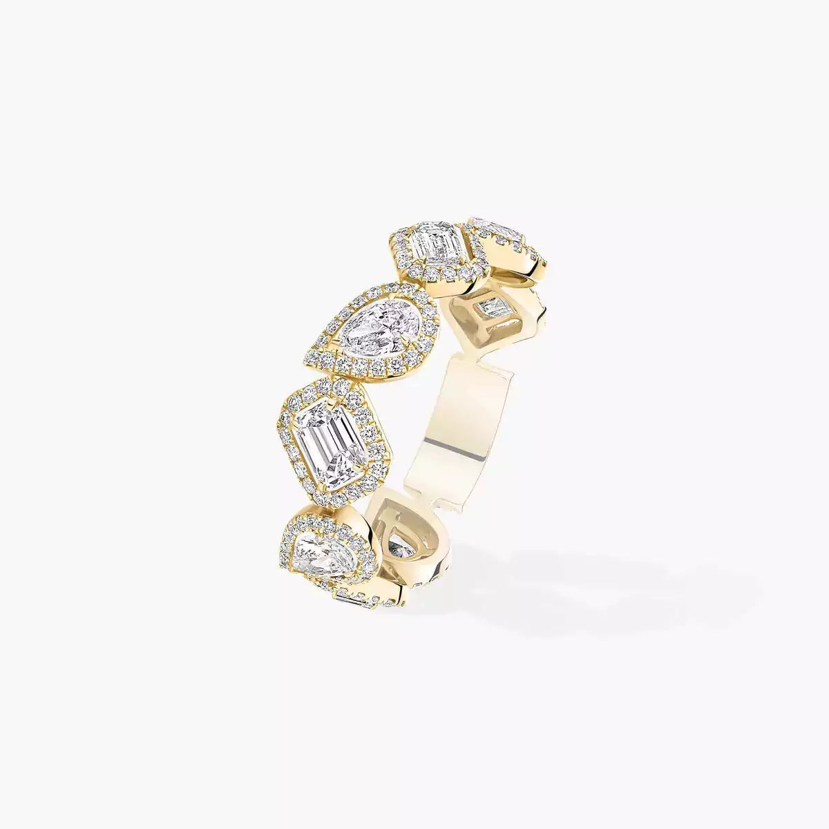 [Lume Jewels]Diamond Wedding Ring My Twin