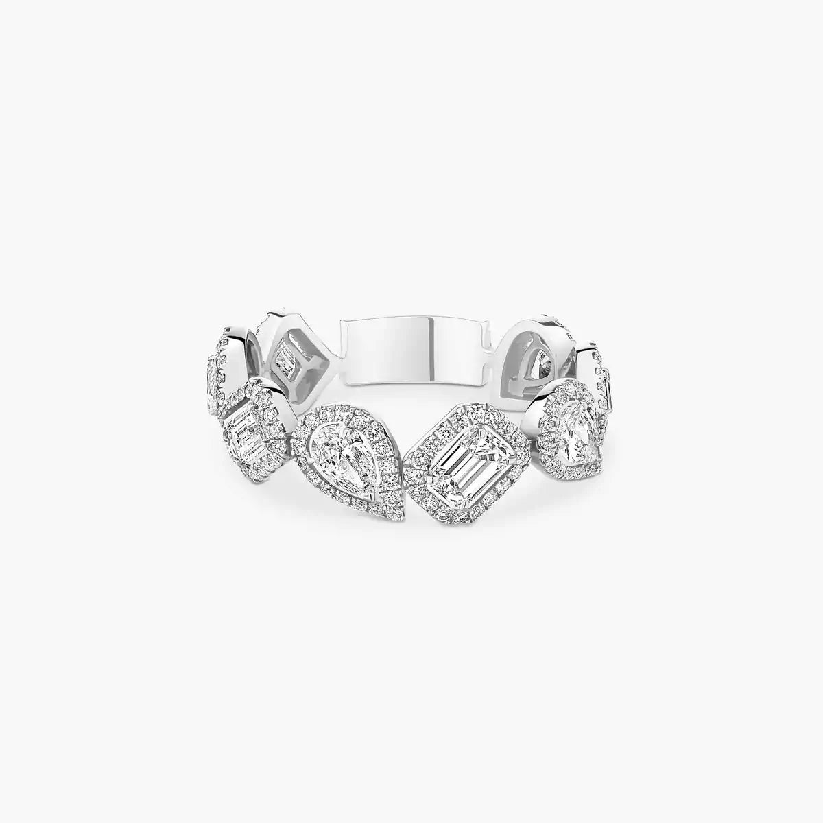 [Lume Jewels]Diamond Wedding Ring My Twin
