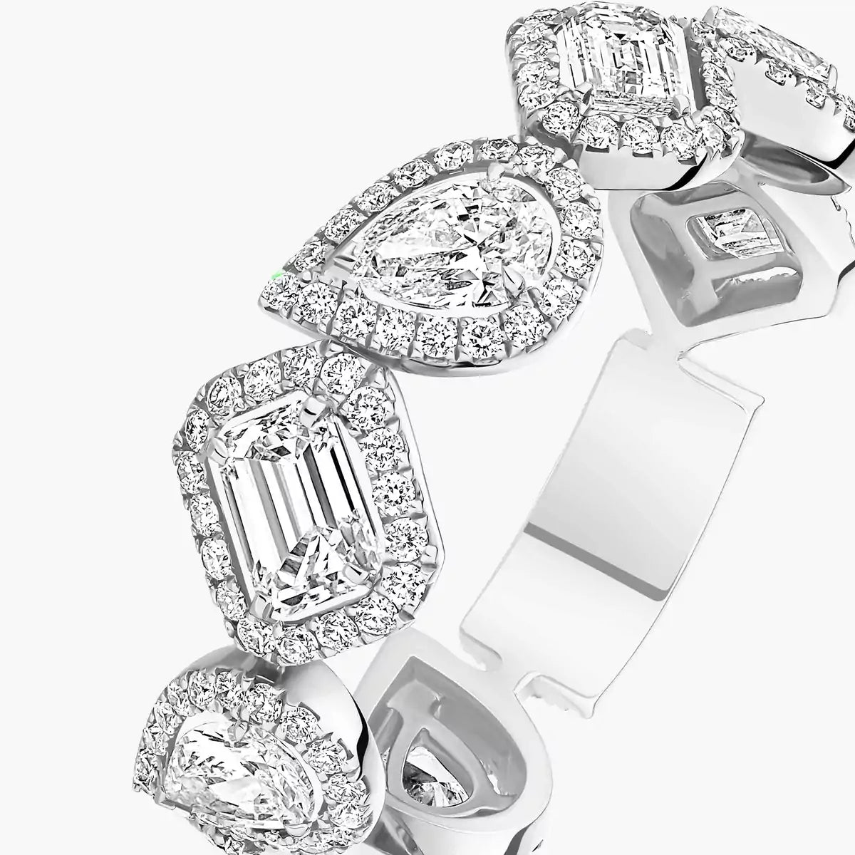 [Lume Jewels]Diamond Wedding Ring My Twin