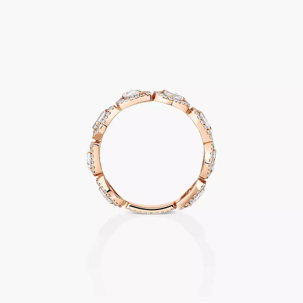 [Lume Jewels]Diamond Wedding Ring My Twin