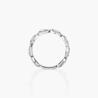 [Lume Jewels]Diamond Wedding Ring My Twin