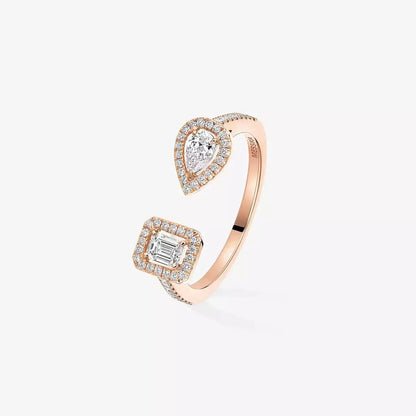 [Lume Jewels]My Twin Toi Gold Diamond Ring