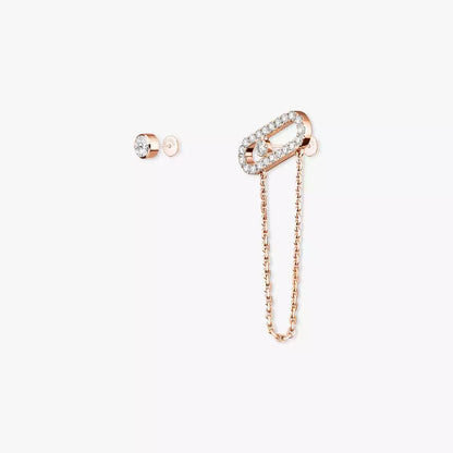 [Lume Jewels]Move Uno Diamond Earrings