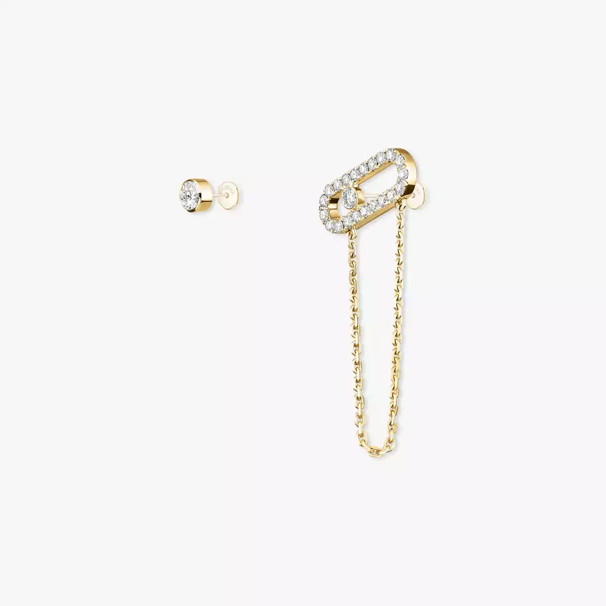 [Lume Jewels]Move Uno Diamond Earrings