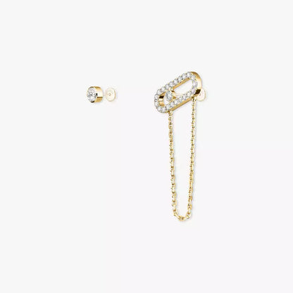 [Lume Jewels]Move Uno Diamond Earrings