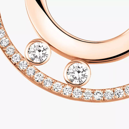 [Lume Jewels]Move Romane Small Diamond Hoop Earrings
