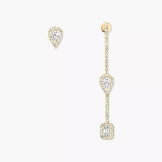 [Lume Jewels]Diamond Drop Earrings My Twin