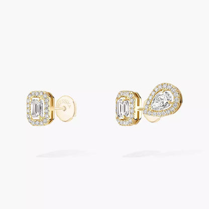 [Lume Jewels]Diamond Earrings 0,10ct My Twin 1+2