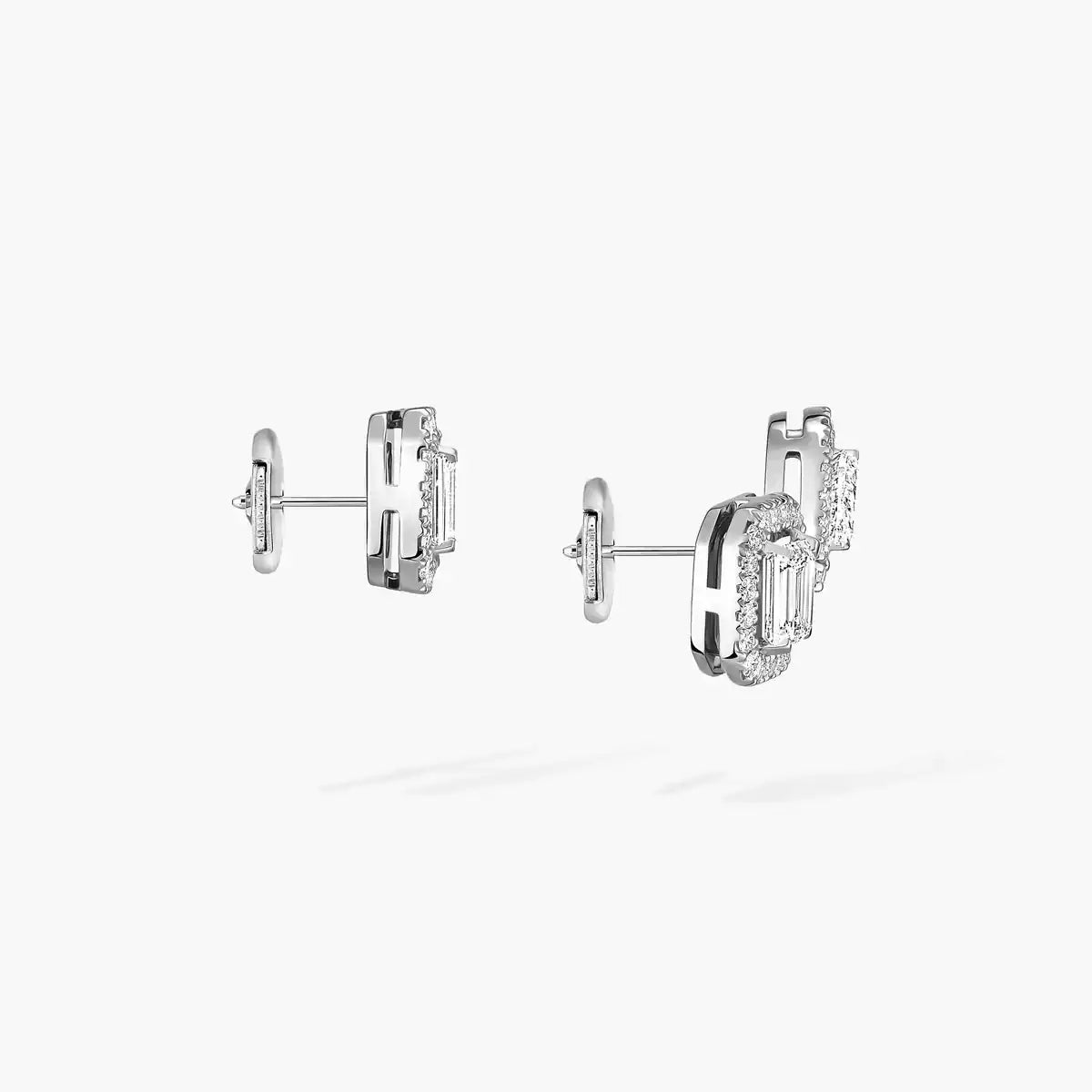 [Lume Jewels]Diamond Earrings 0,10ct My Twin 1+2