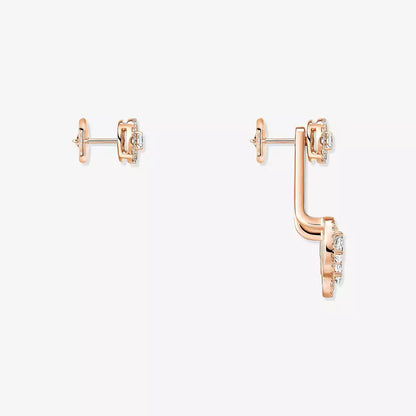 [Lume Jewels] My Twin Trio  Diamond Earrings