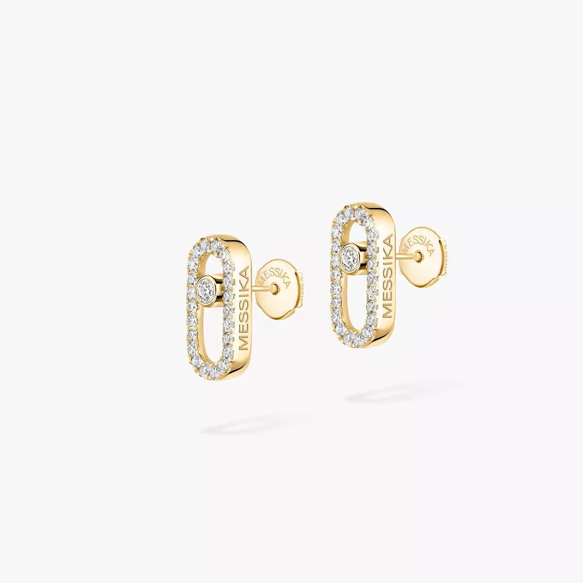 [Lume Jewels]Move Uno Diamond Earrings