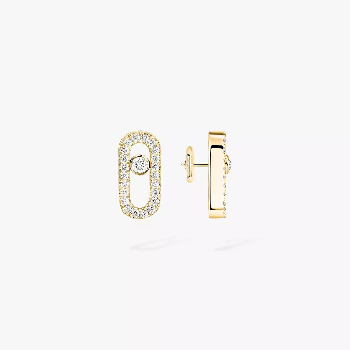 [Lume Jewels]Move Uno Diamond Earrings