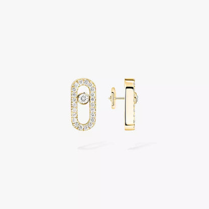 [Lume Jewels]Move Uno Diamond Earrings