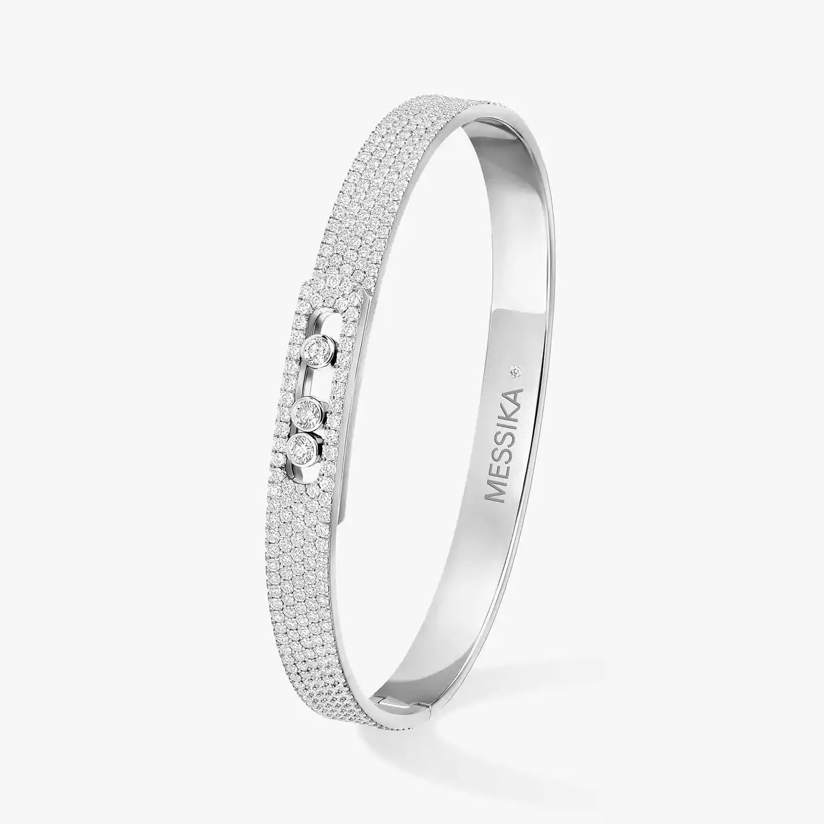 [Lume Jewels]Move Noa Full Pavé Diamond Bangle Bracelet
