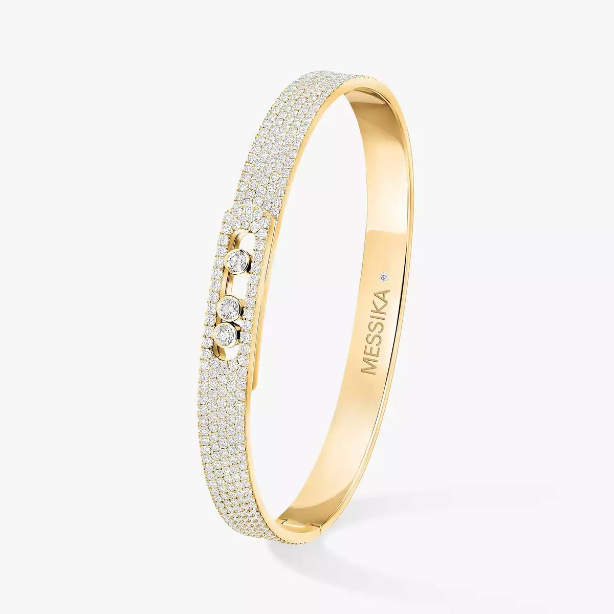[Lume Jewels]Move Noa Full Pavé Diamond Bangle Bracelet