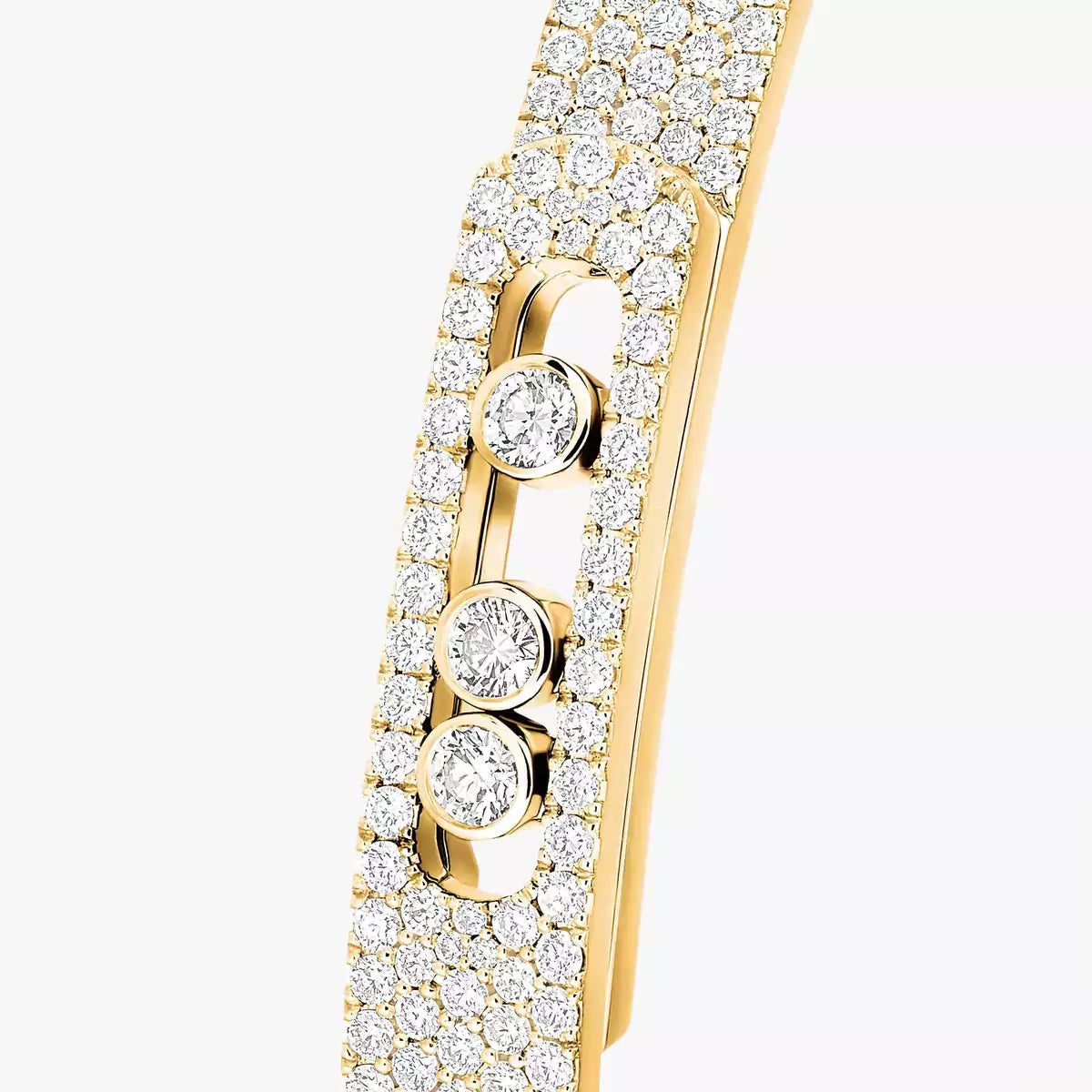 [Lume Jewels]Move Noa Full Pavé Diamond Bangle Bracelet