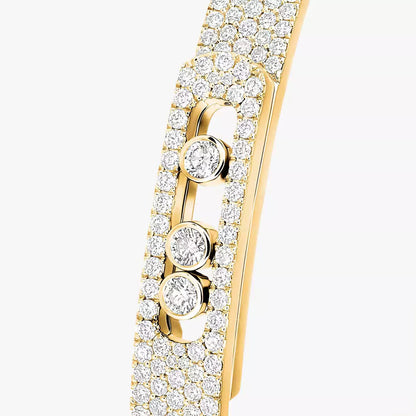 [Lume Jewels]Move Noa Full Pavé Diamond Bangle Bracelet