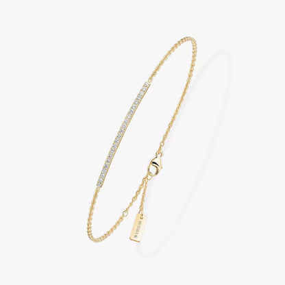 [Lume Jewels]Diamond Thin Bangle 0.15ct My Twin Toi & Moi