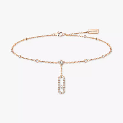 [Lume Jewels] Move Uno pavé ankle bracelet