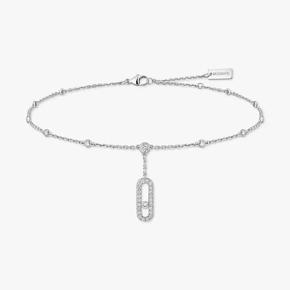 [Lume Jewels] Move Uno pavé ankle bracelet