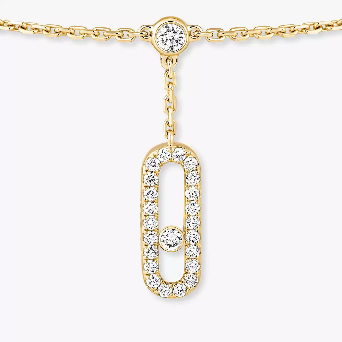 [Lume Jewels] Move Uno pavé ankle bracelet