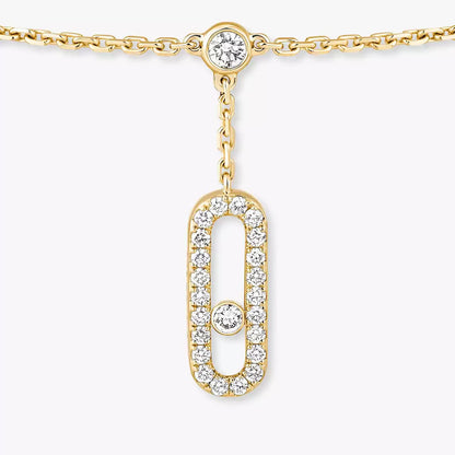 [Lume Jewels] Move Uno pavé ankle bracelet