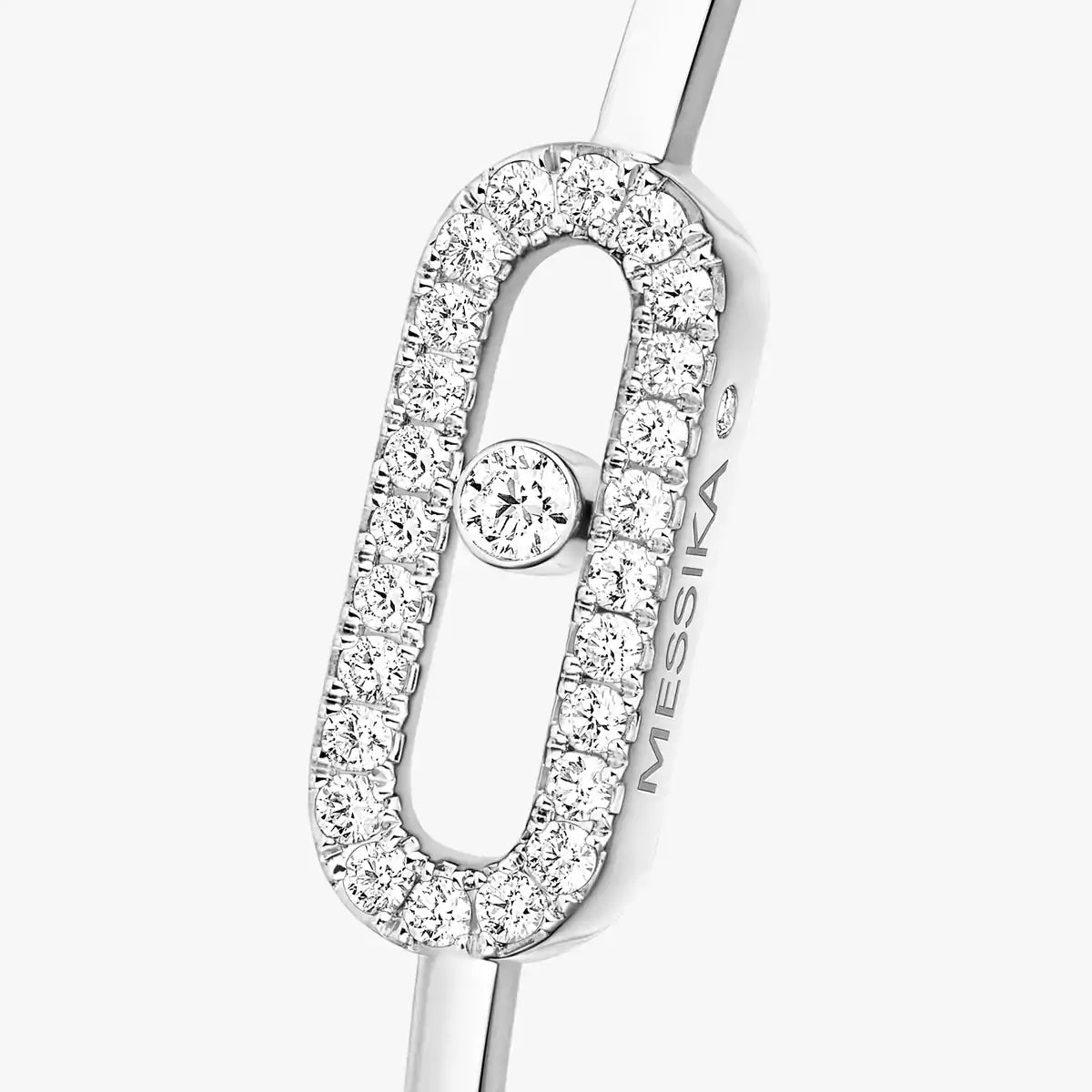 [Lume Jewels]Move Uno pavé flex bangle medium