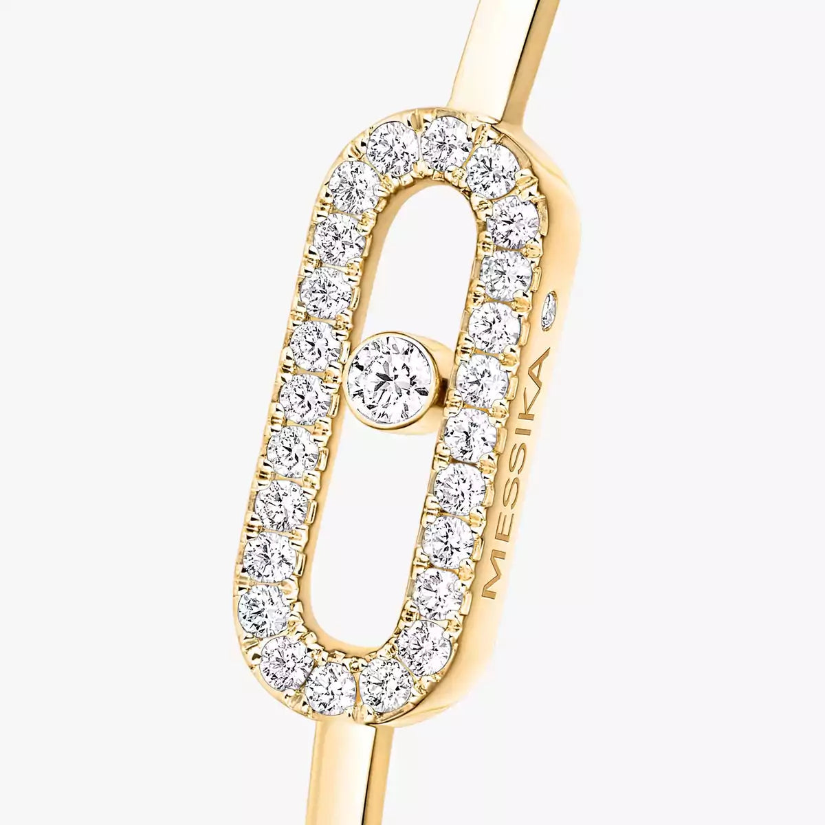 [Lume Jewels]Move Uno pavé flex bangle medium
