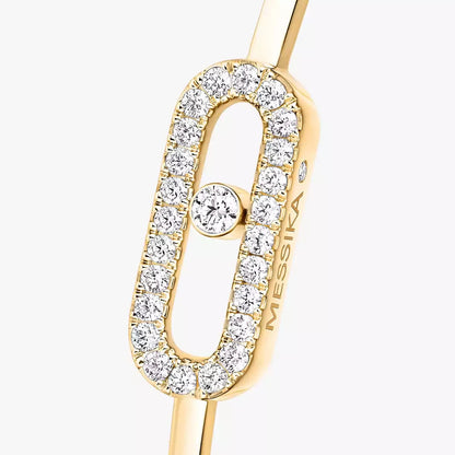 [Lume Jewels]Move Uno pavé flex bangle medium