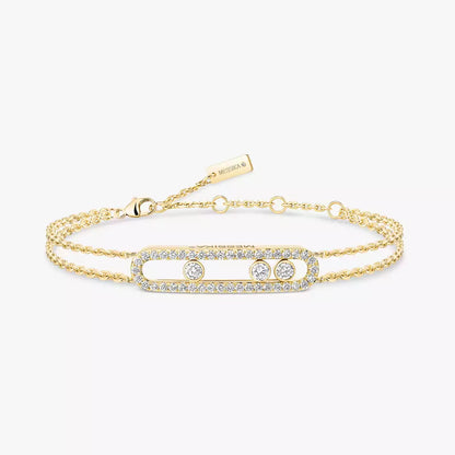 [Lume Jewels] Move Classique pavé bracelet