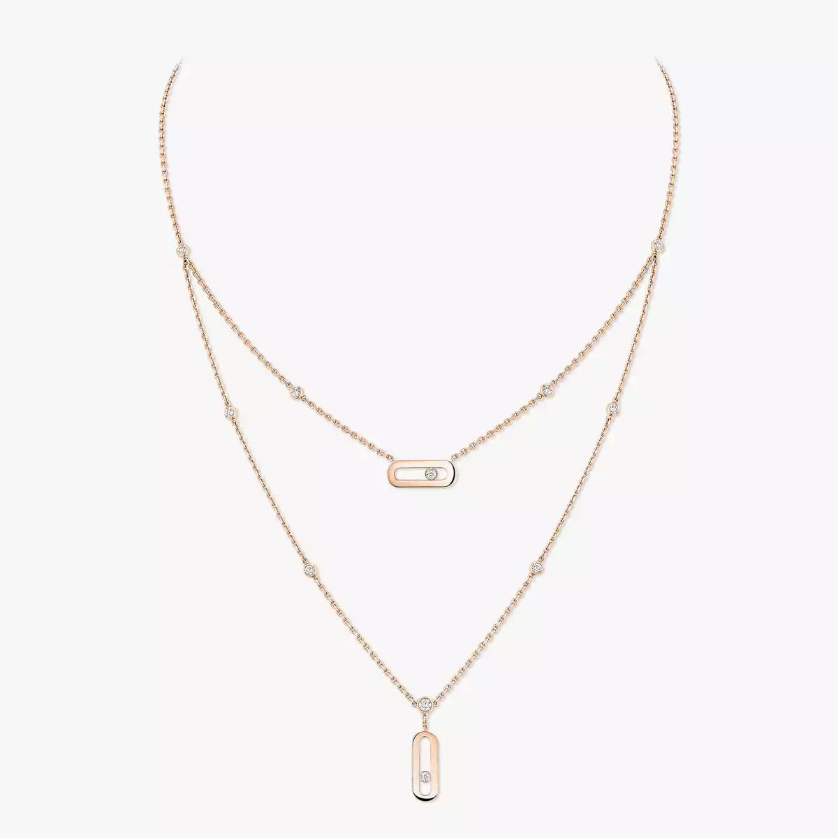 [Lume Jewels] Move Uno Diamond Necklace