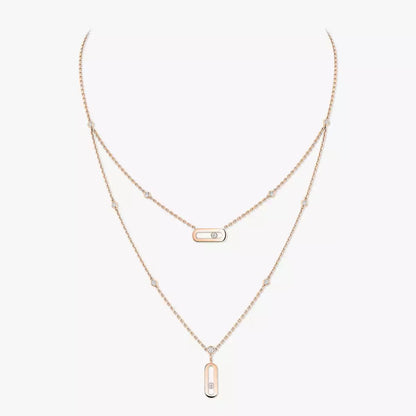 [Lume Jewels] Move Uno Diamond Necklace