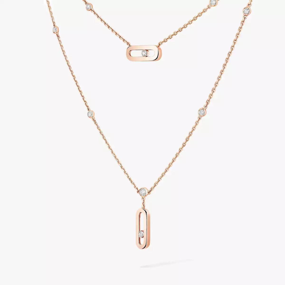[Lume Jewels] Move Uno Diamond Necklace