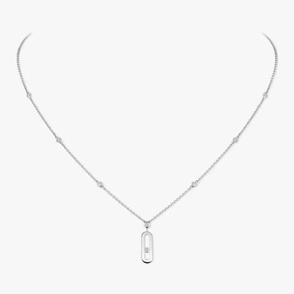 [Lume Jewels] Move Uno Gold Diamond Long Necklace