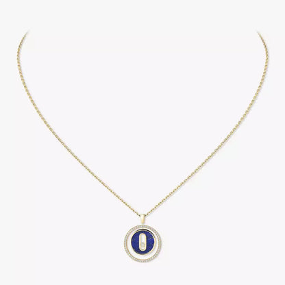 [Lume Jewels]Lucky Move Diamond Necklace in Rose Gold and White Mother-of-Pearl