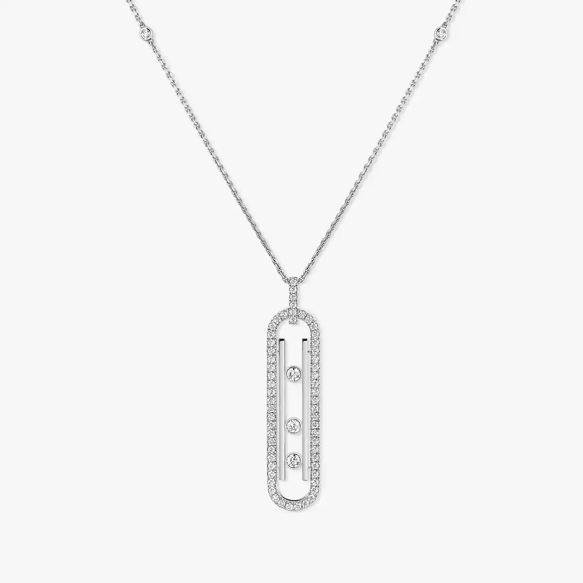 [Lume Jewels]Diamond Necklace Move 10Th