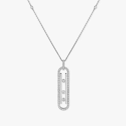 [Lume Jewels]Diamond Necklace Move 10Th