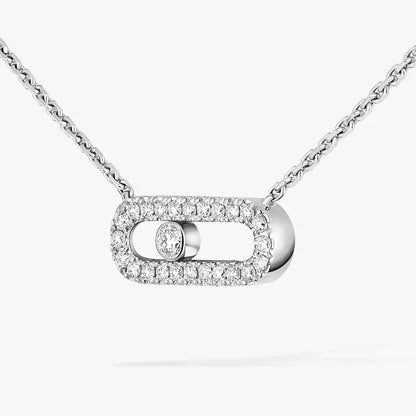 [Lume Jewels]Diamond Necklace Move Uno