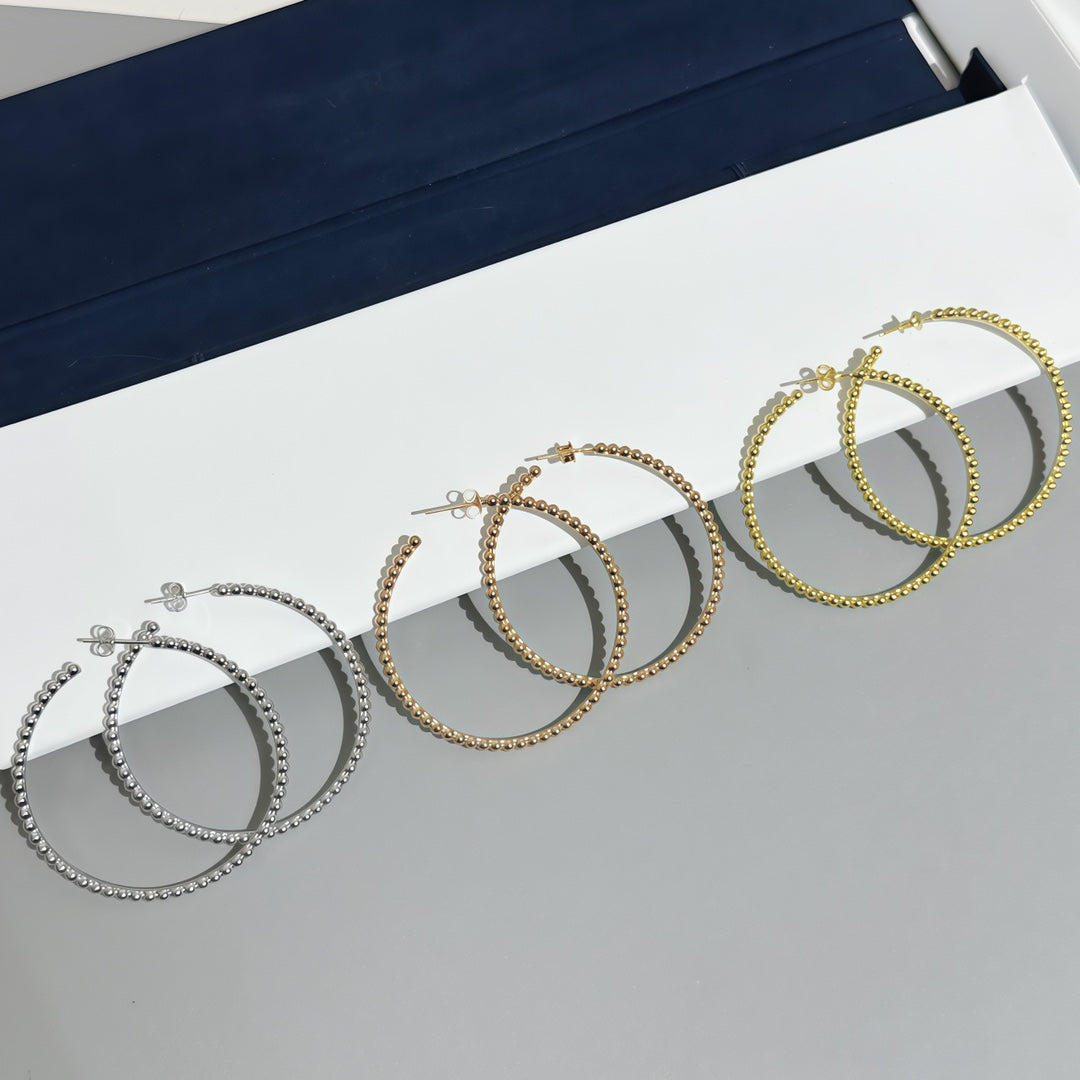 [Lume Jewels] SMOOTH BEAD STUD EARRINGS