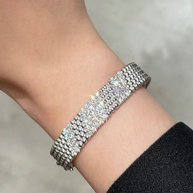 [Lume Jewels]  FIVE-ROW DIAMOND BRACELET