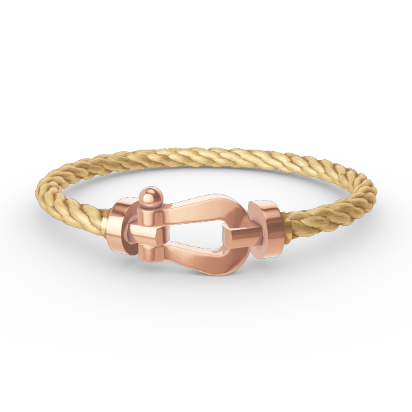¡®Lume Jewels¡¯FORCE LARGE HORSESHOE NO DIAMOND BRACELET ROSE GOLD