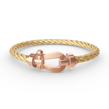 ¡®Lume Jewels¡¯FORCE LARGE HORSESHOE NO DIAMOND BRACELET ROSE GOLD