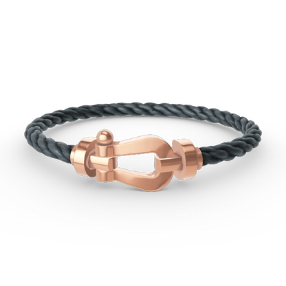 ¡®Lume Jewels¡¯FORCE LARGE HORSESHOE NO DIAMOND BRACELET ROSE GOLD