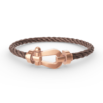 ¡®Lume Jewels¡¯FORCE LARGE HORSESHOE NO DIAMOND BRACELET ROSE GOLD