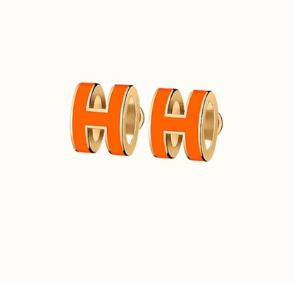 ¡®Lume Jewels¡¯MINI POP H EARRINGS ORANGE